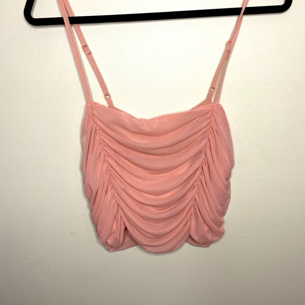 Pink Crop Top